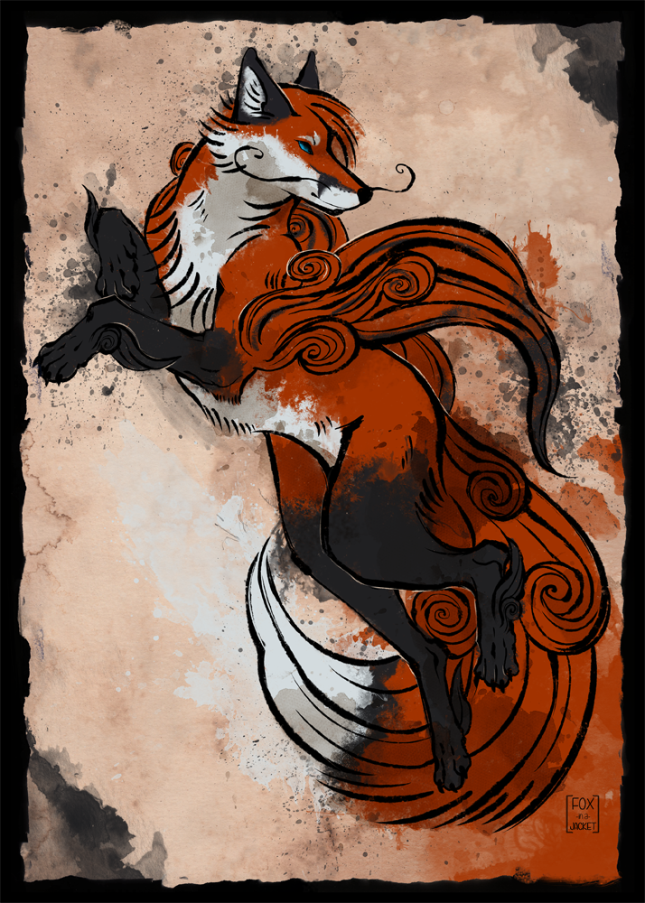 Camstone as an Okami by Anabel 