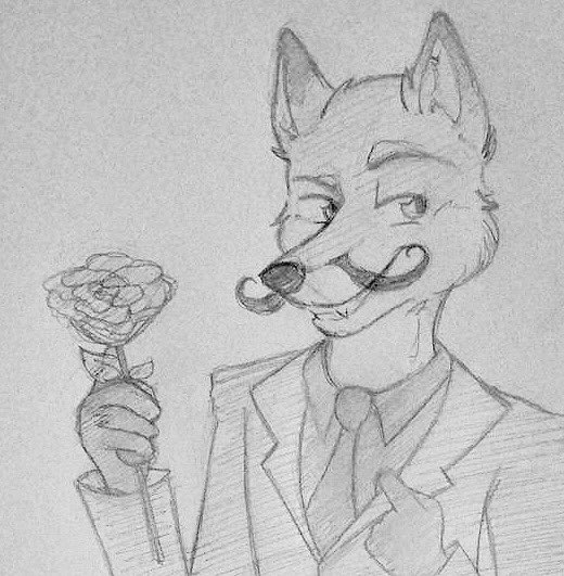 Camstone with flower