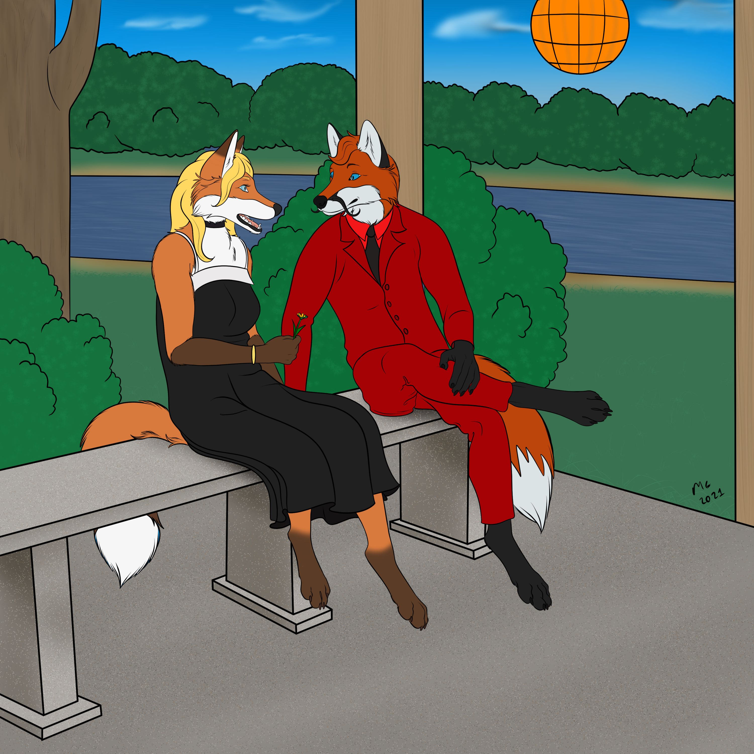 Camstone and MooiVis out on a date night