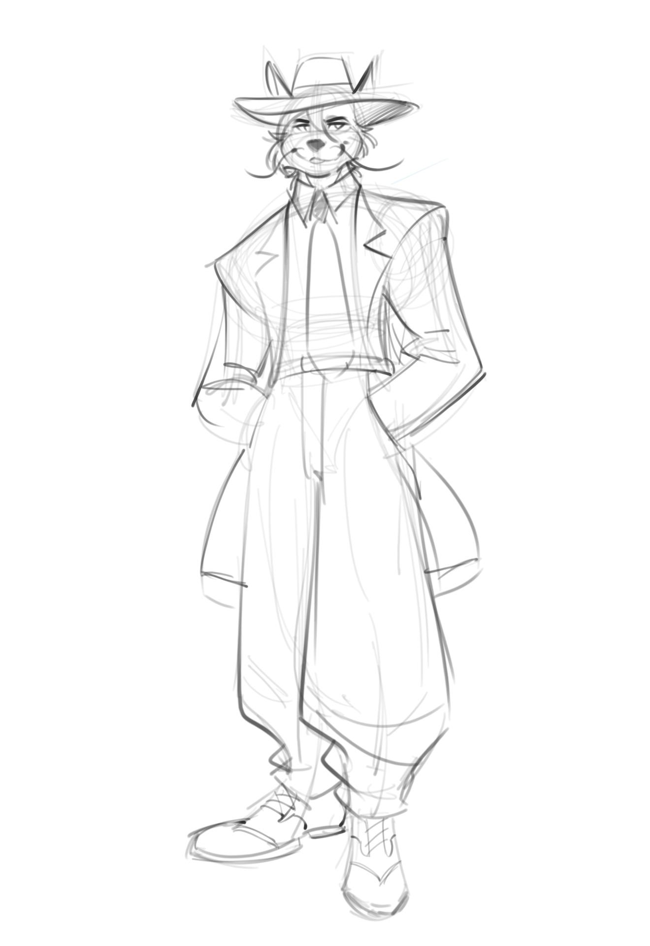 Camstone in a zoot Suit by Mike Knight